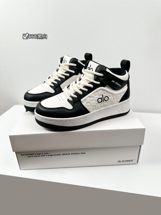 二店y 偏小一码 “ALO”正品尾货 开年蕞好穿的空军一号款小白鞋！！情侣款 商品图1