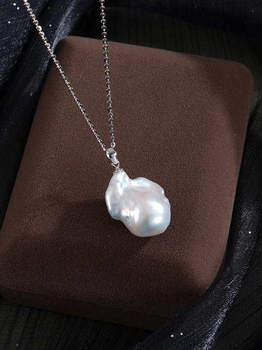 子佩集【月影流辉‌】银S925珍珠惜王妃套链项链【ZZXL045】巴洛克2602 商品图6