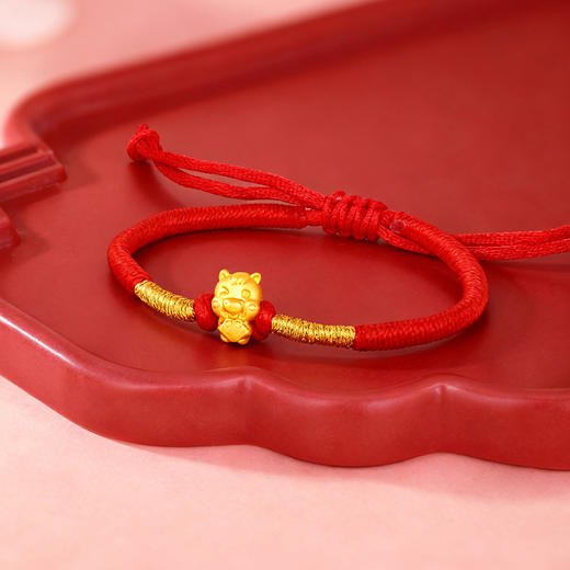 周六福-足金马携福至手绳★ 商品图3