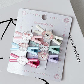 亮彩萌宠X型夹组合6支-纪念日百货门店同款169149097