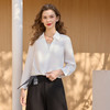 半身缘女装 春季假两件基础百搭舒适柔软透气小衫261313U05040251 商品缩略图1