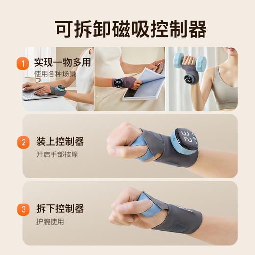 热卖中！何浩明腱鞘护腕按摩器（加送艾草贴） 商品图2