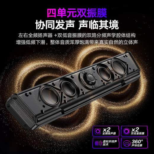 热卖中！【飞利浦官旗同款有售】飞利浦PHILIPS全能蓝牙音箱SPA6110 商品图1