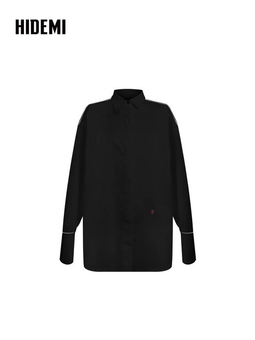 HIDEMI 极简设计感翻领衬衫外套上衣 商品图9