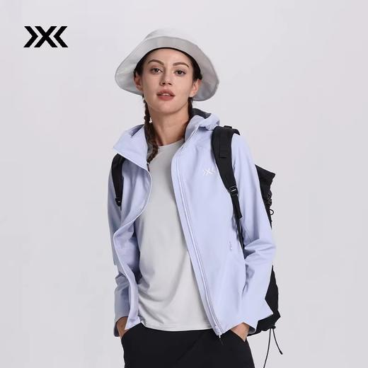 X-BIONIC 风盾超轻量双面织软壳连帽上衣 女秋冬防风轻量外套 XJW-25616 商品图0