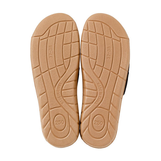 NITORI宜得利家居 室内日式女士拖鞋编织麻底居家拖鞋 商品图2