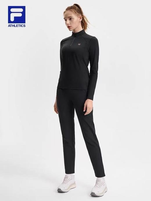 点此购买 斐乐春秋季跑步系列运动女士半拉链高领长袖针织衫 37 340770 商品图7