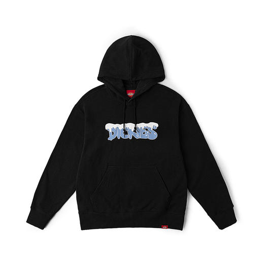 Dickies字母图案印花毛圈布连帽卫衣 男女情侣同款百搭简约卫衣 DK0A88CT 商品图1