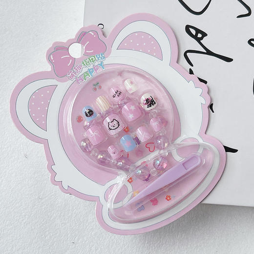 萌趣熊卡手部装饰套盒RT套盒指甲贴-纪念日百货门店同款169149353 商品图1