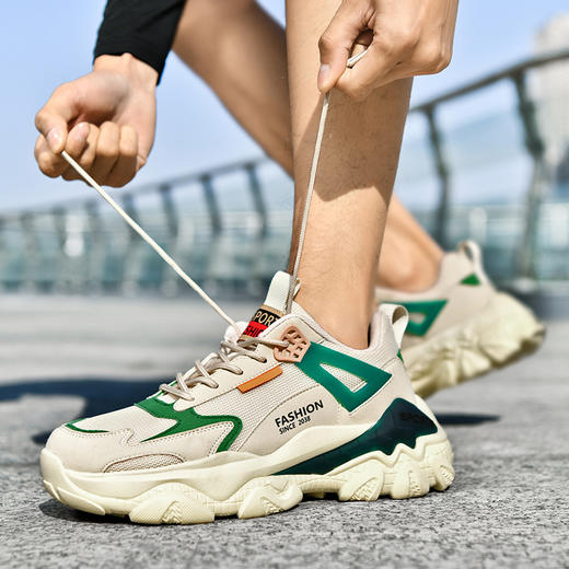 【专属】轻便软底网面【透气舒适老爹鞋】户外出行钓鱼 透气不闷  防滑稳行  耐穿好打理 商品图4