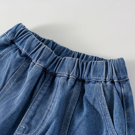 【经典牛仔裤】棉花堂 牛仔长裤  耐穿又百搭  A类 FD61107 商品图5