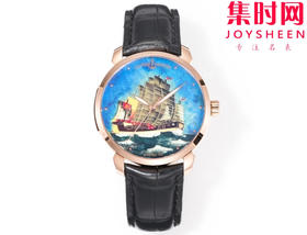 雅典 Ulysse Nardin 鎏金系列-郑和宝船8152-111-2/ZHENGHE“郑和下西洋”男士腕表