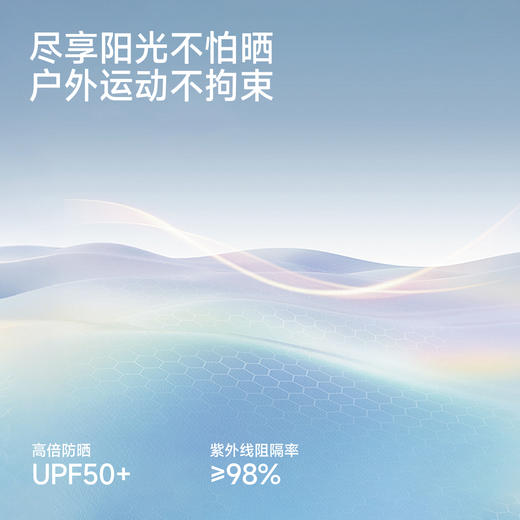 英氏儿童外套女童春夏款吸湿排汗防晒衣凉感百搭裙边连帽皮肤衣 商品图2