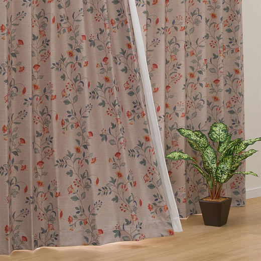 NITORI宜得利家居家用简约现代窗帘阳台卧室半定制 EO窗帘 CA 商品图5