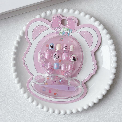 萌趣熊卡手部装饰套盒RT套盒指甲贴-纪念日百货门店同款169149353 商品图2