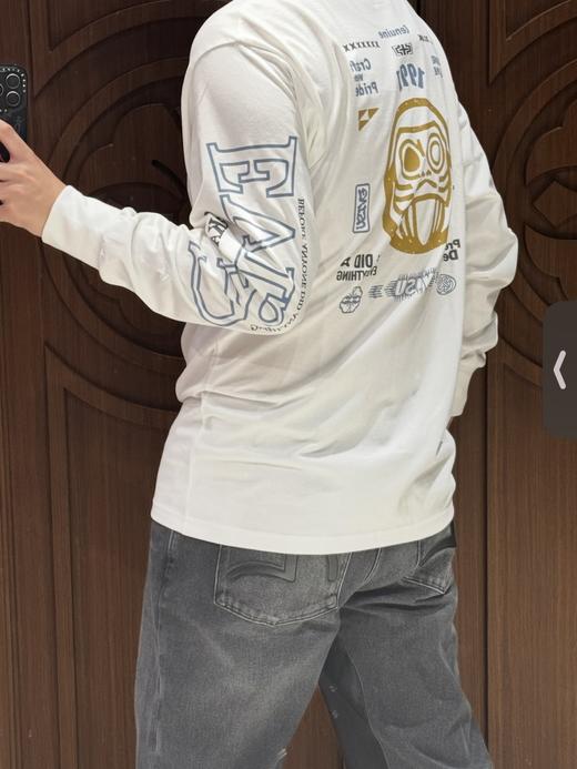 春款上新！ 26新款，春夏款！全棉长袖  情侣款！日潮OG！EVISU 小海鸥几何长袖 商品图4