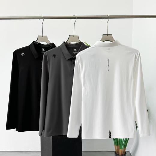 点此购买 迪桑特春秋季男士高尔夫PRO系列长袖POLO衫 37 340775 商品图1