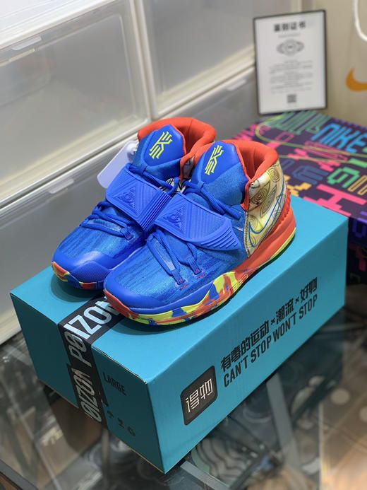 春季特惠💰420 Nk Kvrie 6 凯里·欧文6 实战篮球鞋 商品图1
