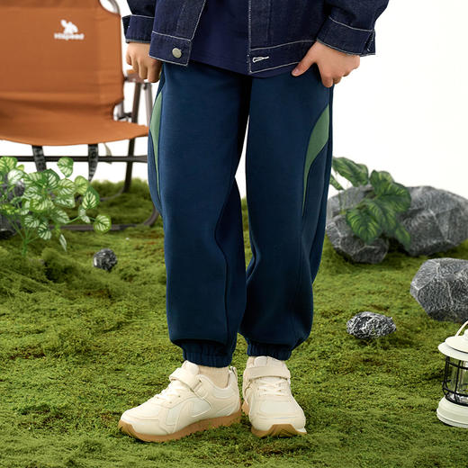 【户外跑跑裤】棉花堂针织长裤   A类  10A级抗菌   耐磨耐穿  有型百搭   FD61079 商品图5