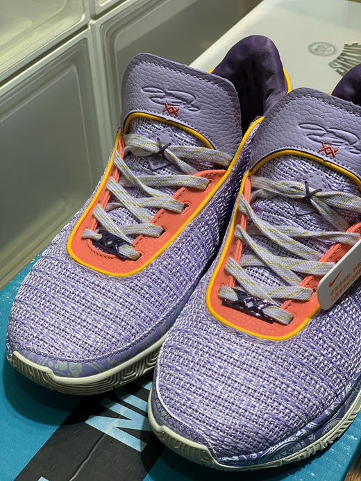 春季特惠💰430 Nk LeBron 20 "Violet Frost" 詹姆斯20 减震防滑耐磨 低帮 实战篮球鞋 男女同款 商品图5