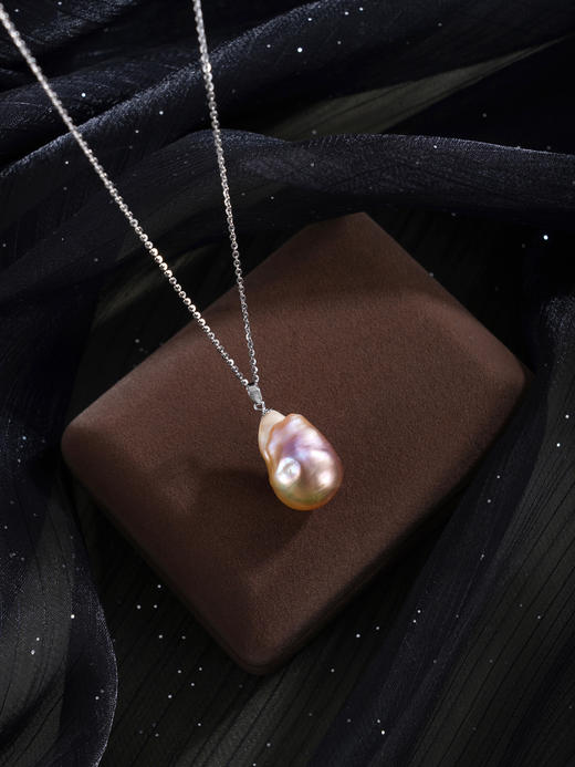 子佩集【时光潮汐‌】银S925珍珠惜王妃套链项链【ZZXL044】巴洛克2602 商品图3