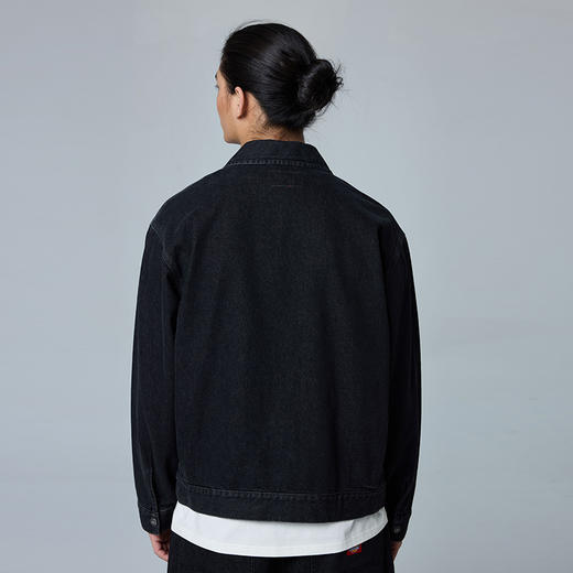 Dickies夹克  复古潮流简约拉链翻领情侣男女牛仔外套DK0A889M 商品图4