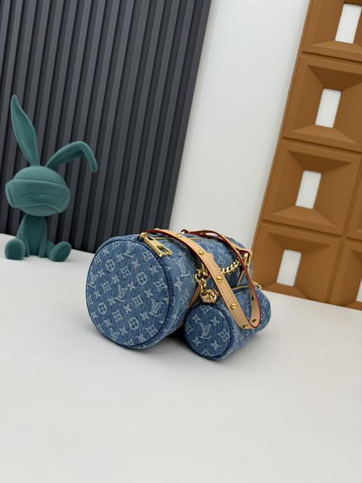 驴家 Papillon 牛仔手袋 商品图2