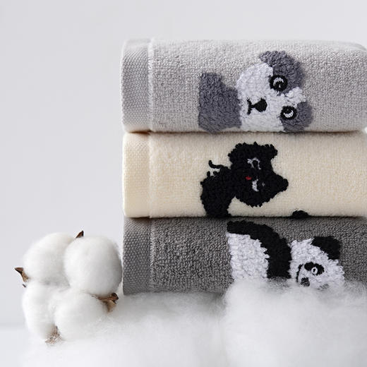 小象咘叮 A类全棉纯棉无捻纱童巾 4条装 清仓特价 商品图5