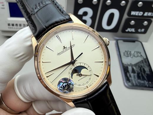 积家 玫瑰金月相大师男表39mm 商品图1