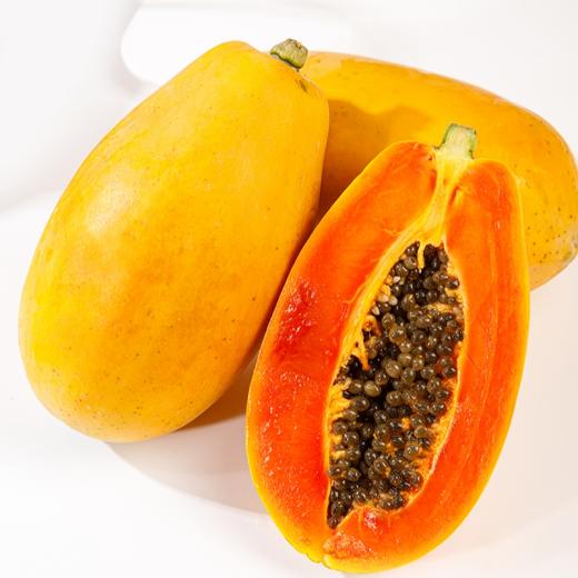 【海南三亚】水果木瓜 现摘现发，细腻香甜，入口即化 直接吃/拌酸奶/炖甜品/打奶昔等吃法多样 商品图6