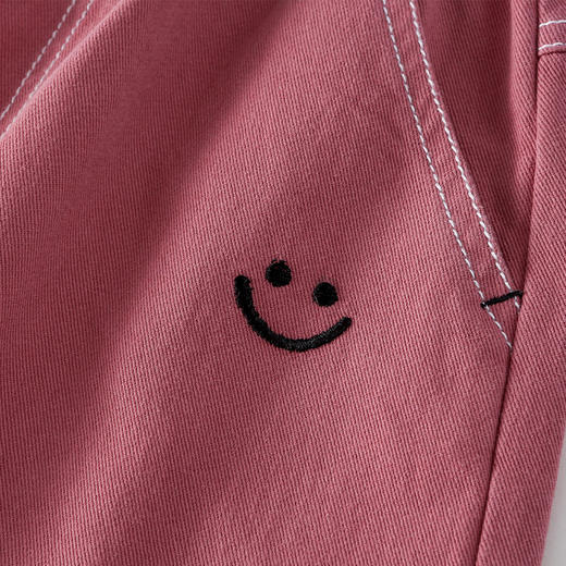 【笑脸休闲裤】棉花堂 梭织长裤 7A抗菌  柔软舒适   宽松有型  FA52073YX 商品图6