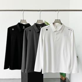 点此购买 迪桑特春秋季男士高尔夫PRO系列长袖POLO衫 37 340775