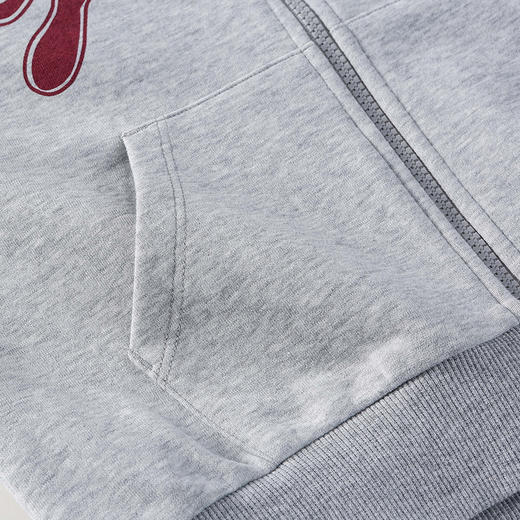 【连帽外套】棉花堂 针织连帽外套  10A  抗菌   柔软有型  耐磨耐穿 FD61056 商品图8