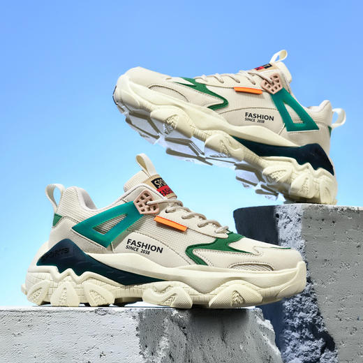 【专属】轻便软底网面【透气舒适老爹鞋】户外出行钓鱼 透气不闷  防滑稳行  耐穿好打理 商品图6