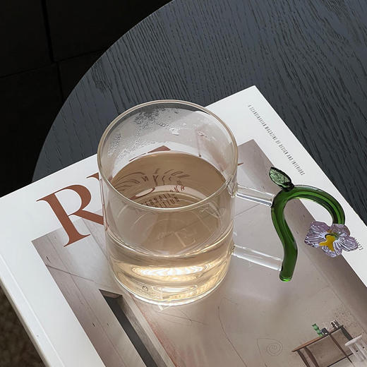 ichendorf  植物园系列意大利进口手工可爱立体花型耐热玻璃水杯 商品图8