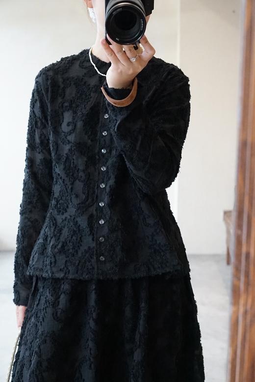 SUSURI 收腰圆领短衬衫 商品图9