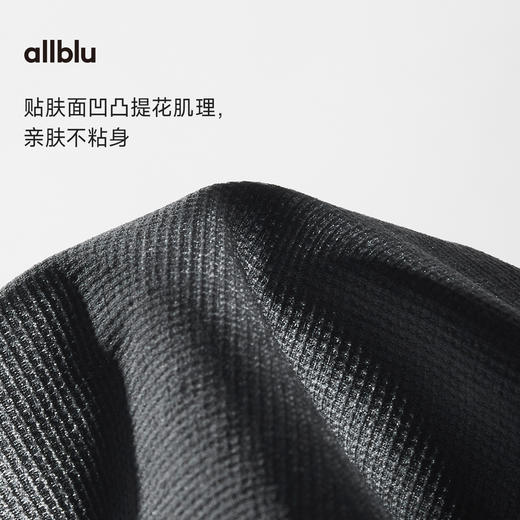 【春Vol.4】allblu男装“出汗不粘身”26春夏【格子速干】男士提花长袖T恤ZY 商品图1