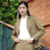 佐尔美2022春季新款西装通勤西服外套气质高级设计感上衣E21SY09 商品缩略图1