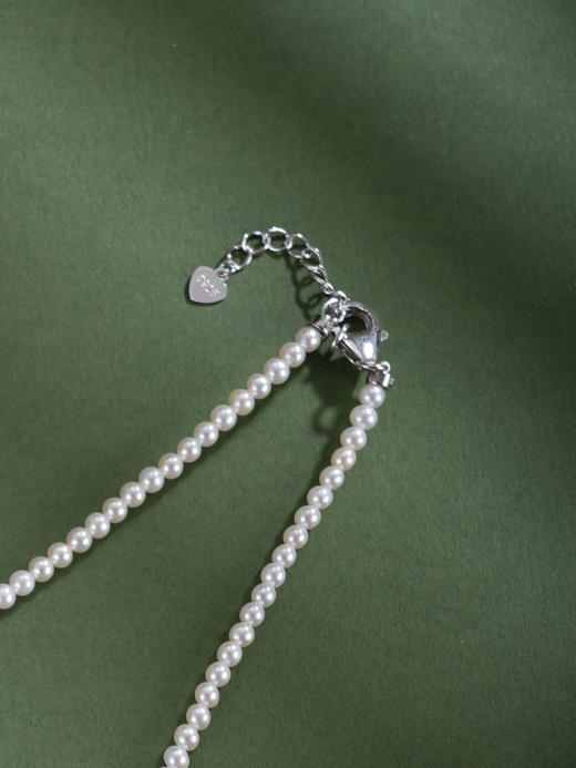 子佩集银S925珍珠惜王妃项链【ZXLY3-3.5MM】珠串2602 商品图4