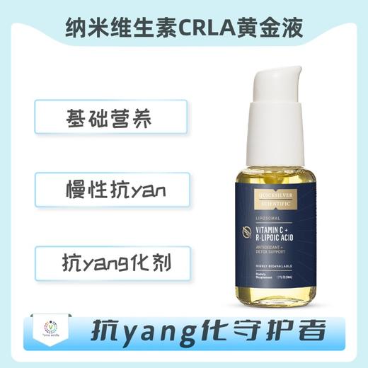 保税仓发货    VITAMIN C WITH RLA 纳米维生素CRLA黄金液 商品图0