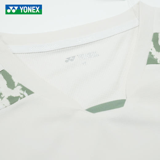 【618活动进行中】YONEX尤尼克斯yy羽毛球服男女同款吸汗透气运动短袖1100426BCR 商品图1