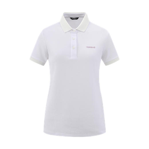 探路者女式POLO短袖T恤TAJJAO82590 商品图1