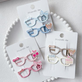 ZY眼镜元气对装发夹-纪念日百货门店同款169098998