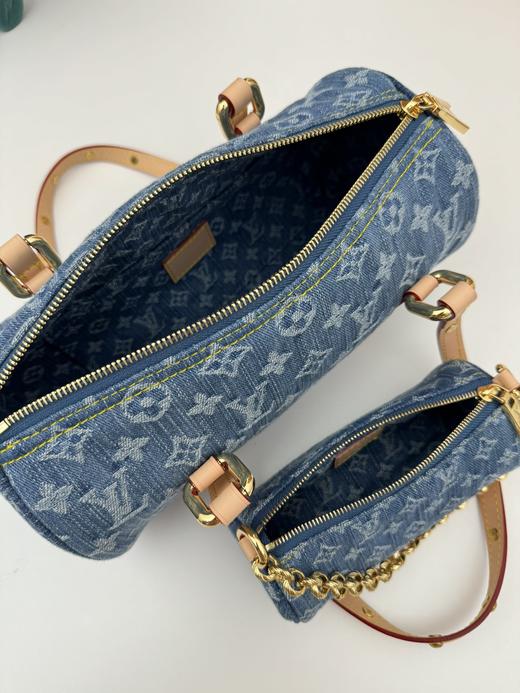 驴家 Papillon 牛仔手袋 商品图8