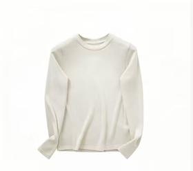 10%绵羊毛 21%莱赛尔天丝 5%桑蚕丝  肌底打底衫圆领/水滴u领  A-5823