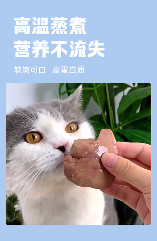 【巨划算！独立包装一次到手 10 包 】 方便携带 无诱食剂猫零食狗零食 训练奖励拌粮 商品图1