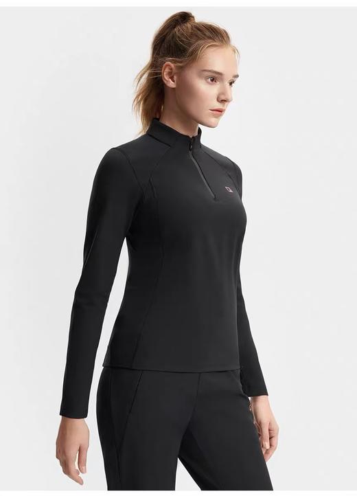 点此购买 斐乐春秋季跑步系列运动女士半拉链高领长袖针织衫 37 340770 商品图6