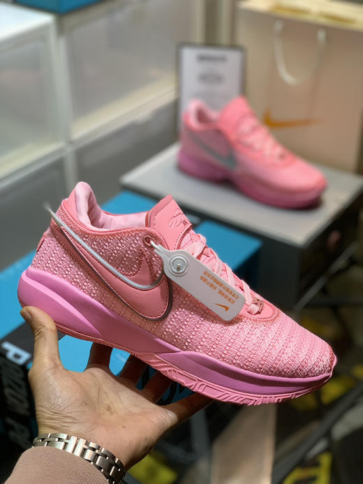 春季特惠💰430 Nk LeBron 20 "Violet Frost" 詹姆斯20 减震防滑耐磨 低帮 实战篮球鞋 男女同款 商品图0