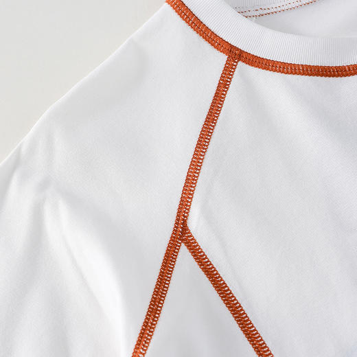 【棉感T桖】棉花堂针织长袖T恤10A抗菌  舒适防螨   吸湿透气  不易变型   FD61015 商品图5