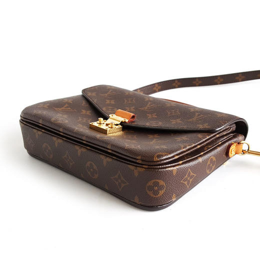 【95新】LV路易威登M44875棕色老花Metis邮差包单肩斜挎包女士140226NJ10 商品图7